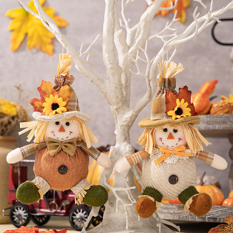 Harvest Season Scarecrow Pendants | Festive Decor | Seasonal Charm