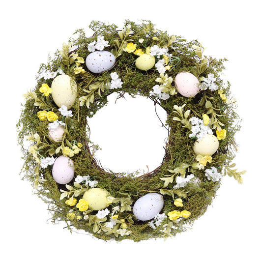 Egg Simulation Garland Easter Decoration Door Pendant