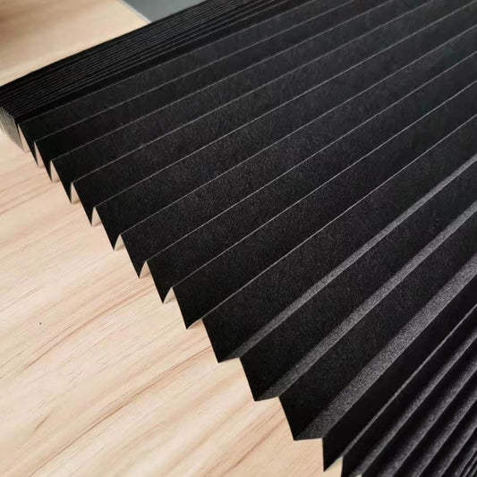 Self-Adhesive Pleated Blinds | Non-Woven Design | Easy Installation