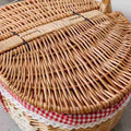 Japanese Style Wicker Craft Basket | Elegant Storage | Artisan Design