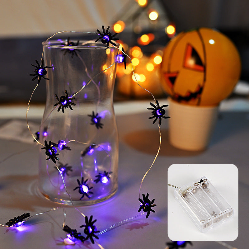 Spooktacular Colored String Lights | Vibrant Decor