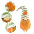 Harvest Festival Gnome Decoration | Orange Accent | Festive Charm