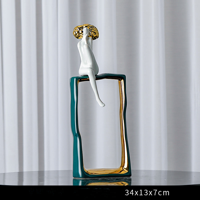 Add Contemporary Elegance with Fashion Figure Ornaments