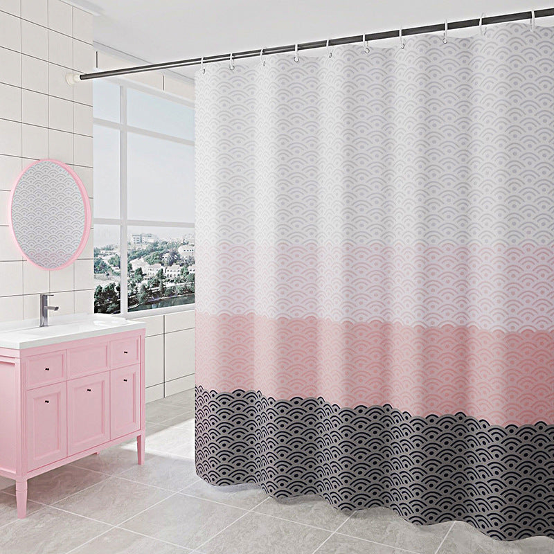 Waterproof Shower Curtain | Polyester Partition | Stylish Bathroom Decor