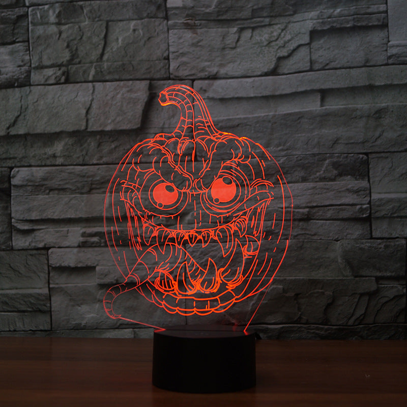 3D LED Pumpkin Lights | Colorful Decor | Festive Lighting