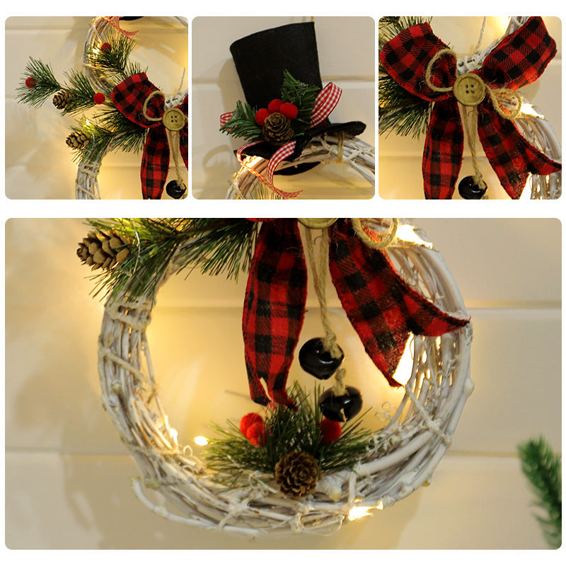 Wreath Pendant LED Lights | Festive & Bright Home Decor