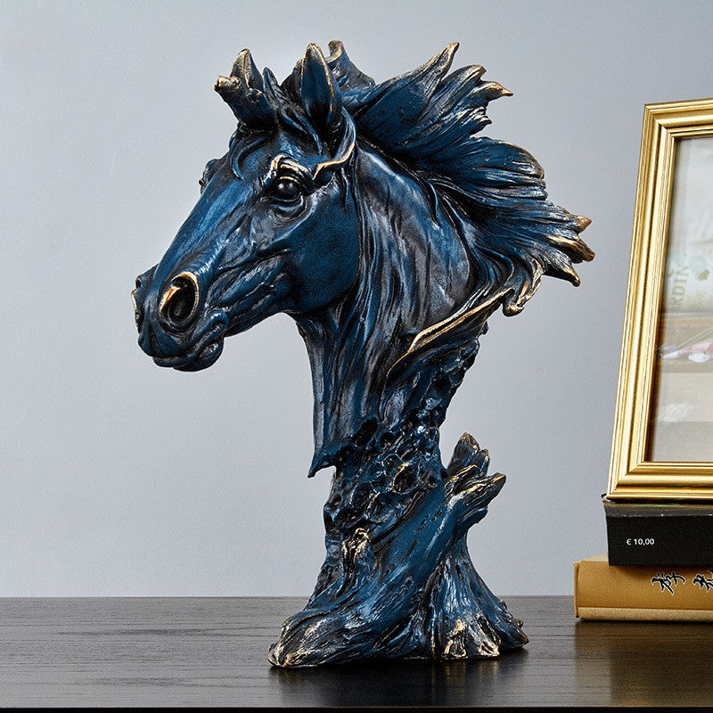 Resin Horse Ornaments | Charming Decor | Unique Accents