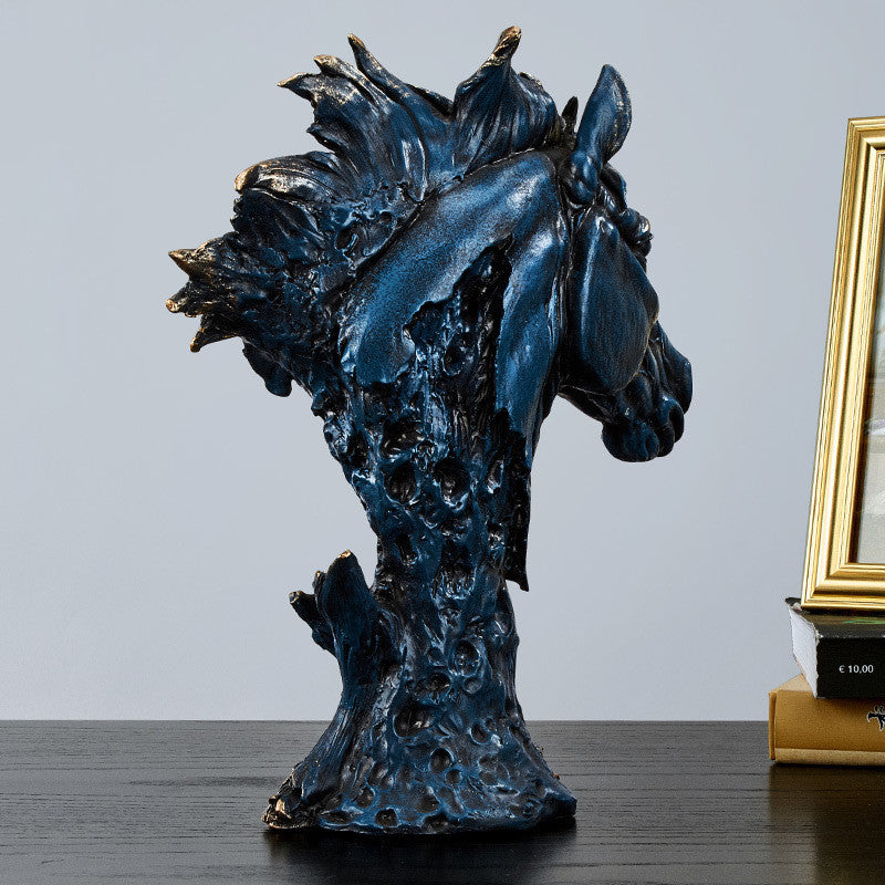 Resin Horse Ornaments | Charming Decor | Unique Accents