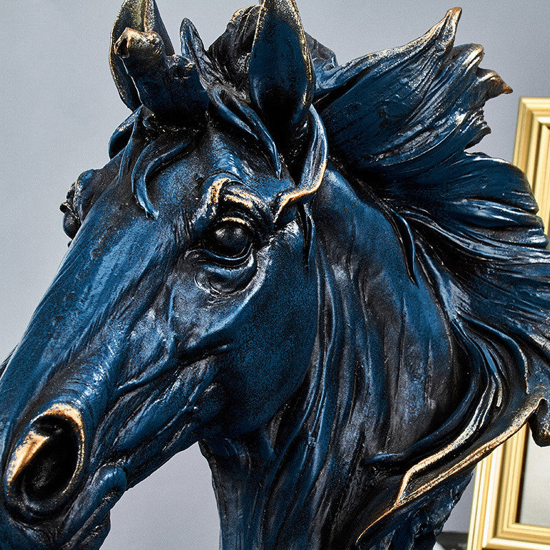 Resin Horse Ornaments | Charming Decor | Unique Accents