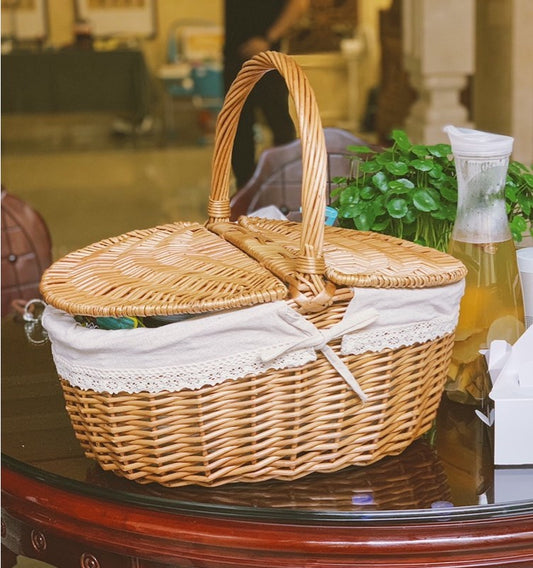 Picnic Supplies Prepare Net Basket Set