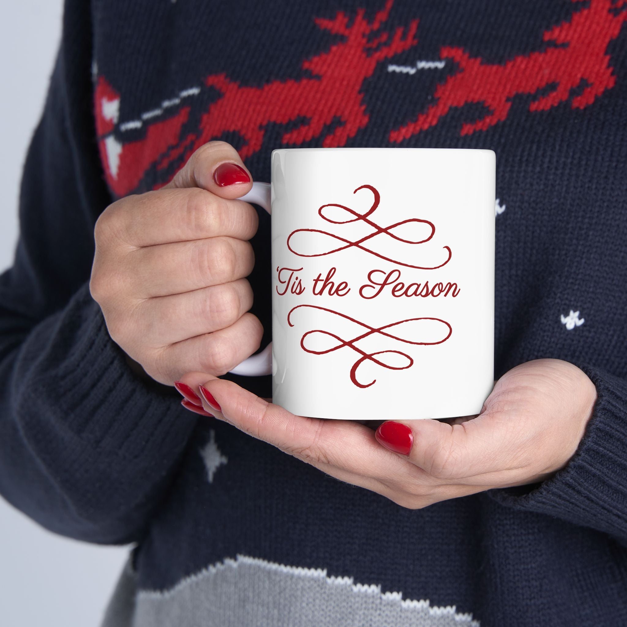 Tis the Seasons Holiday Mug | Festive Drinkware | Gift Ideas