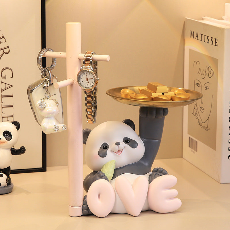 Perfect Housewarming and Holiday Gifts | Thoughtful & Unique Presents. Panda-Themed Multifunctional Organizer