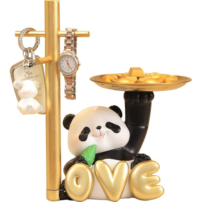 Perfect Housewarming and Holiday Gifts | Thoughtful & Unique Presents. Panda-Themed Multifunctional Organizer
