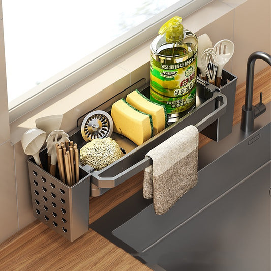 Kitchen Sink Storage Shelf | Organized & Efficient | Space-Saving