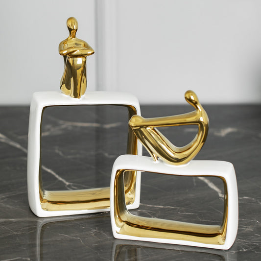 Add Contemporary Elegance with Fashion Figure Ornaments