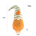 Harvest Festival Gnome Decoration | Orange Accent | Festive Charm