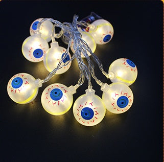 Spooktacular LED Pumpkin String Lights | Festive Decor