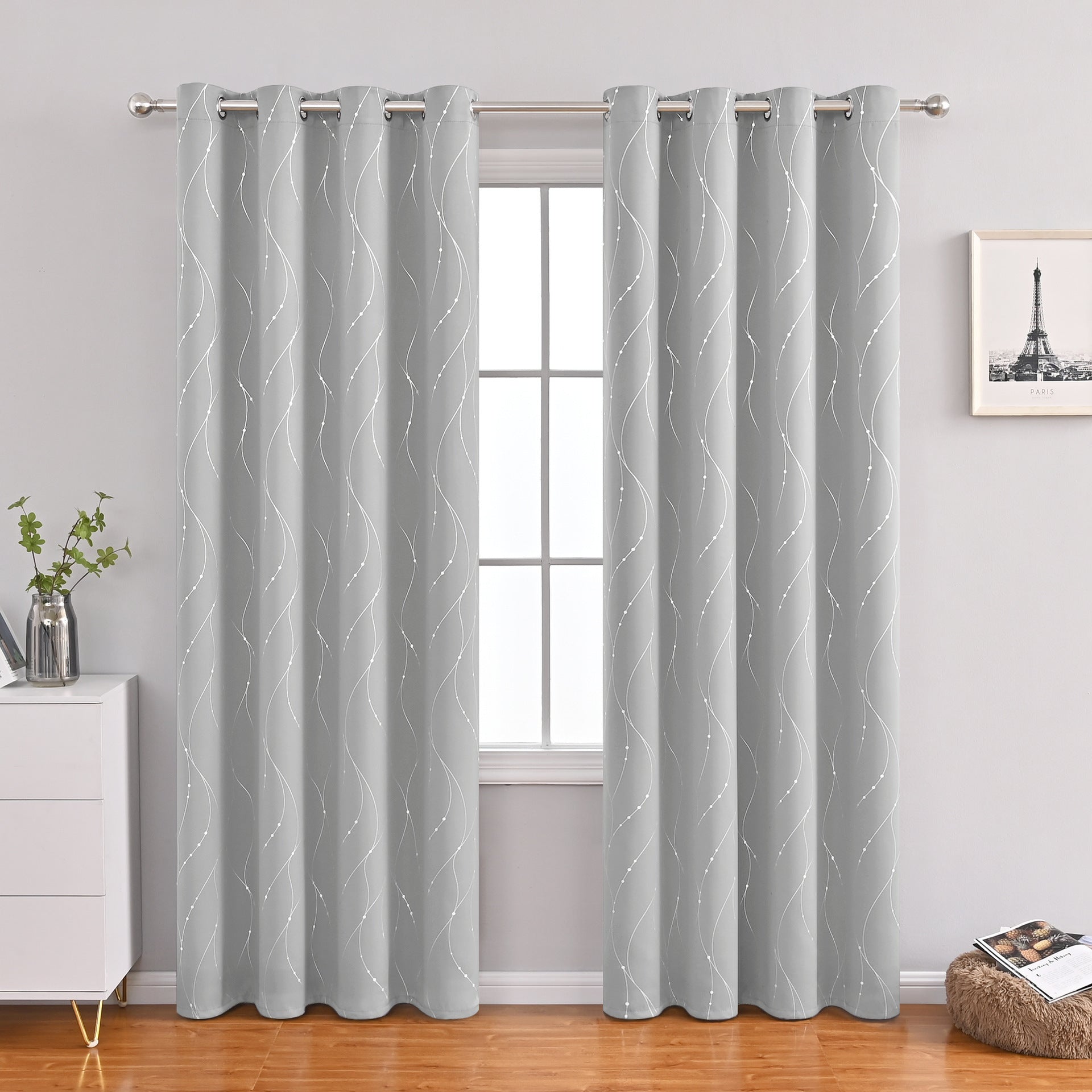 Modern Minimalist Blackout Curtains | Sleek Design | Light Control