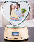 Personalized Crystal Photo Night Lamp | Custom & Elegant Gift