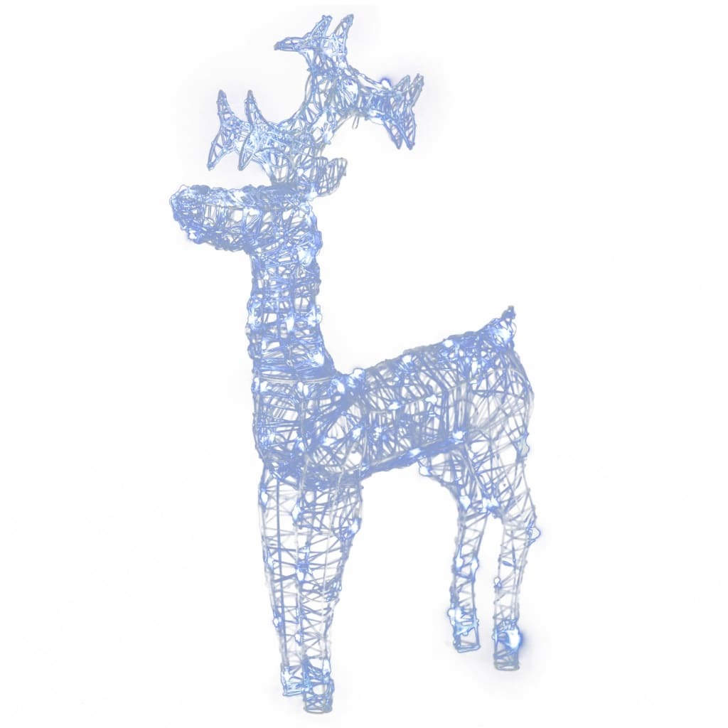 Illuminated Reindeer Set | Winter Wonderland Decor | Festive Lights