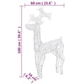 Illuminated Reindeer Set | Winter Wonderland Decor | Festive Lights