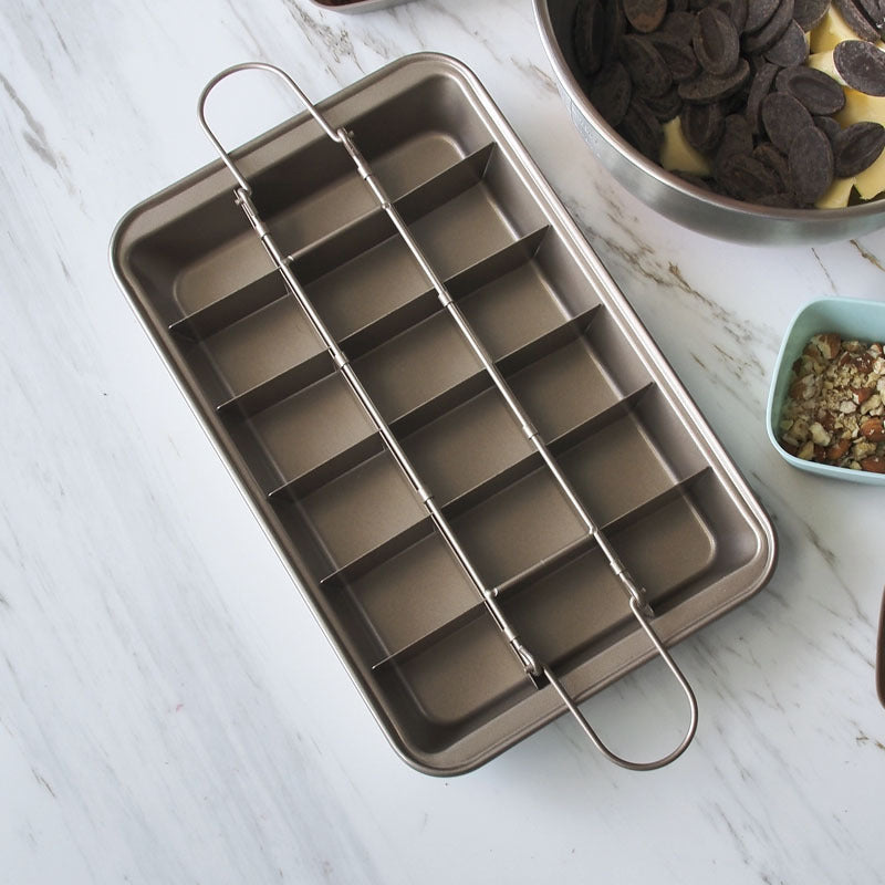 Brownie Baking Pan | Square Mould | Non-Stick Bakeware