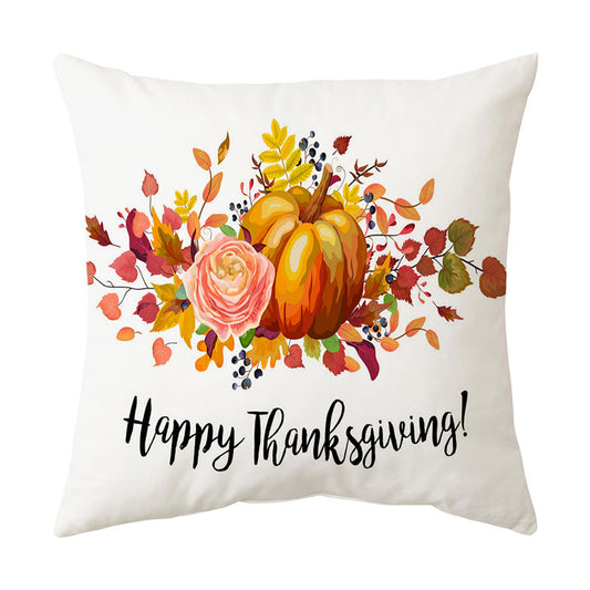 Happy Thanksgiving Sofa Cushion Pillowcase