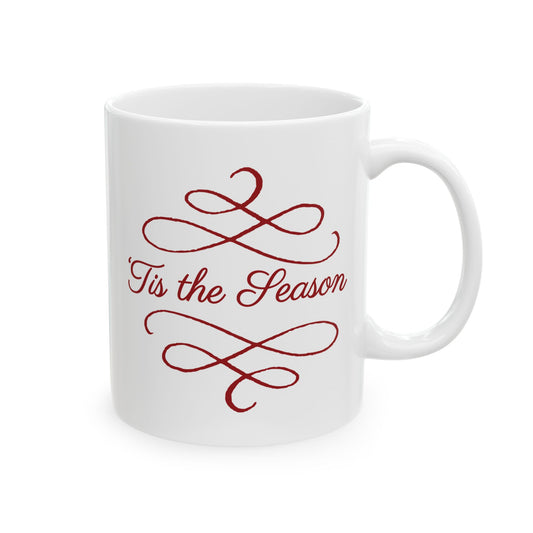 Tis the Seasons Holiday Mug | Festive Drinkware | Gift Ideas