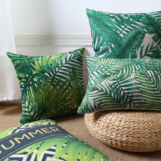 Tropical Rain Forest Sofa Pillow Cover