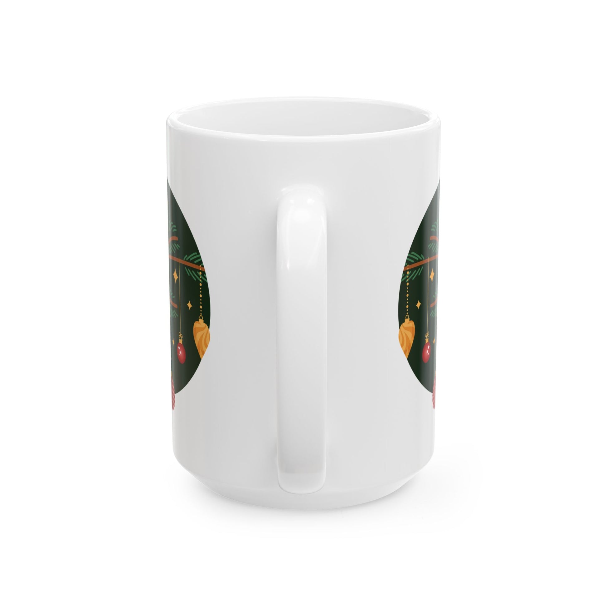 Holiday Cheer Ornament Mug | Festive Drinkware | Seasonal Mugs