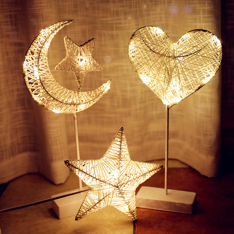 Romantic Star LED Lamps | Dreamy Lighting | Elegant Decor