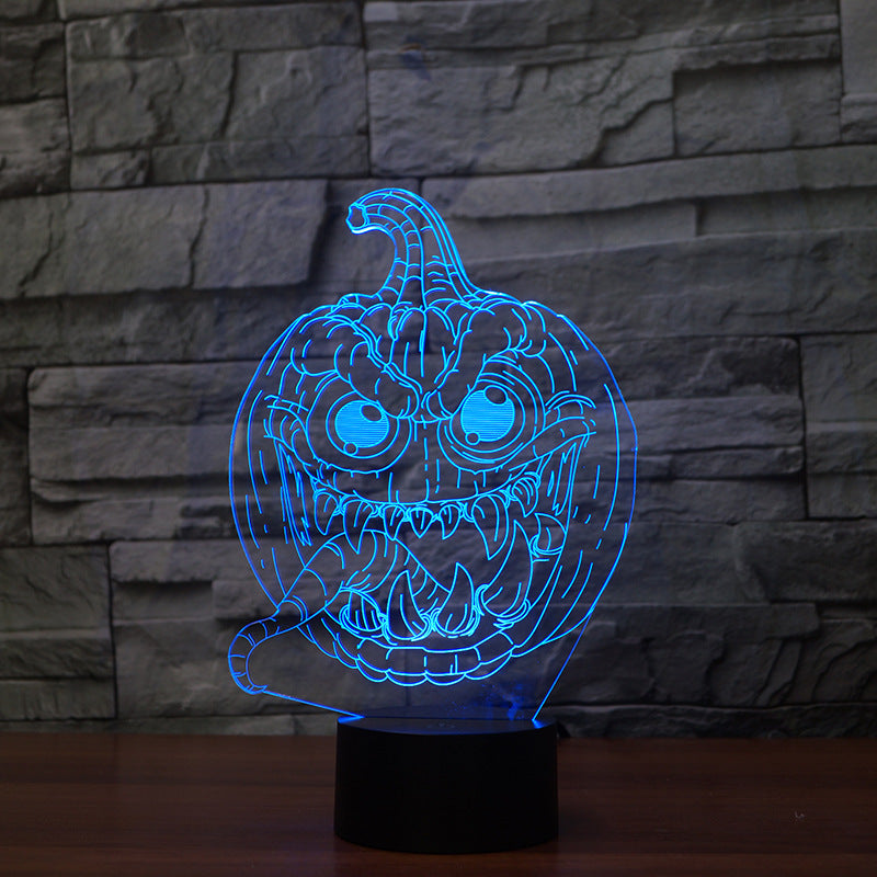 3D LED Pumpkin Lights | Colorful Decor | Festive Lighting