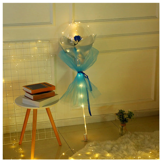 LED Luminous Balloon Rose Bouque