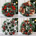 Wreath Door Garlands Ornaments | Elegant Festive Decor