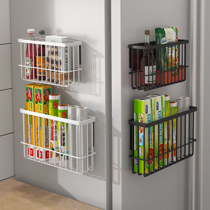 Magnetic Kitchen Storage Rack | Refrigerator Organizer | Space-Saving