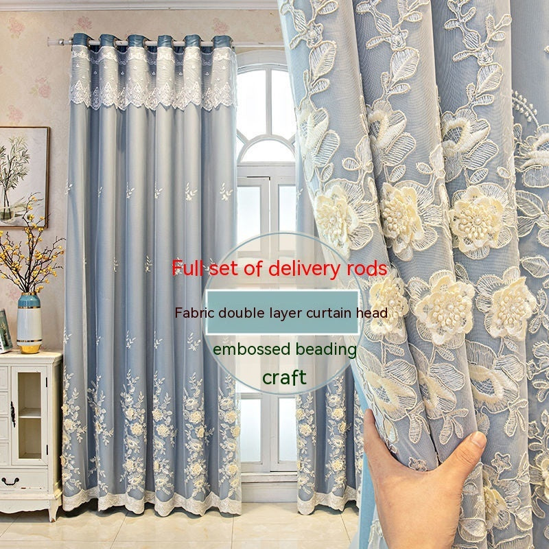 Wedding Curtain Set | Double Open Design | Elegant Home Decor