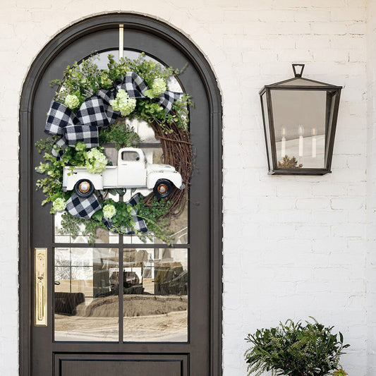 Fall Wreath Venue Props | Front Door Decorations | Seasonal Charm

