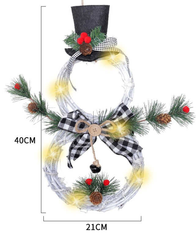 Wreath Pendant LED Lights | Festive & Bright Home Decor