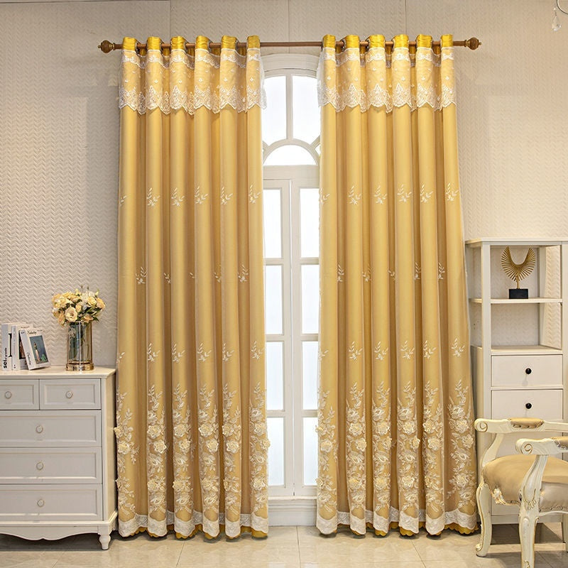 Wedding Curtain Set | Double Open Design | Elegant Home Decor