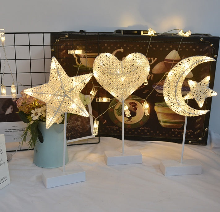 Romantic Star LED Lamps | Dreamy Lighting | Elegant Decor