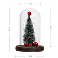 Creative LED Glass Cover Tree Lights | Elegant Holiday Decor