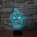 3D LED Pumpkin Lights | Colorful Decor | Festive Lighting