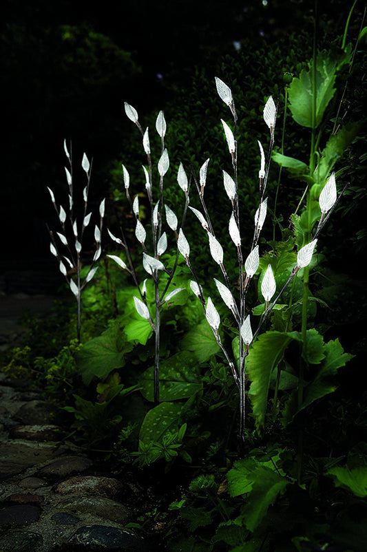 Solar Garden Branch Lamp | Elegant Outdoor Lighting | LED Decor