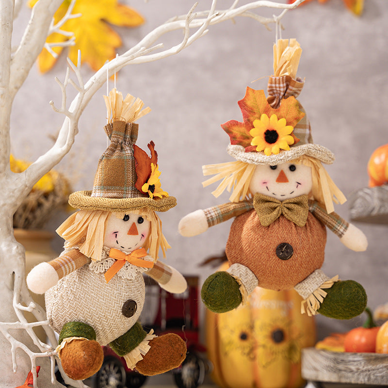 Harvest Season Scarecrow Pendants | Festive Decor | Seasonal Charm