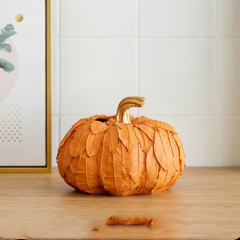 Autumn Harvest Pumpkin Vase | Seasonal Decor | Festive Accent