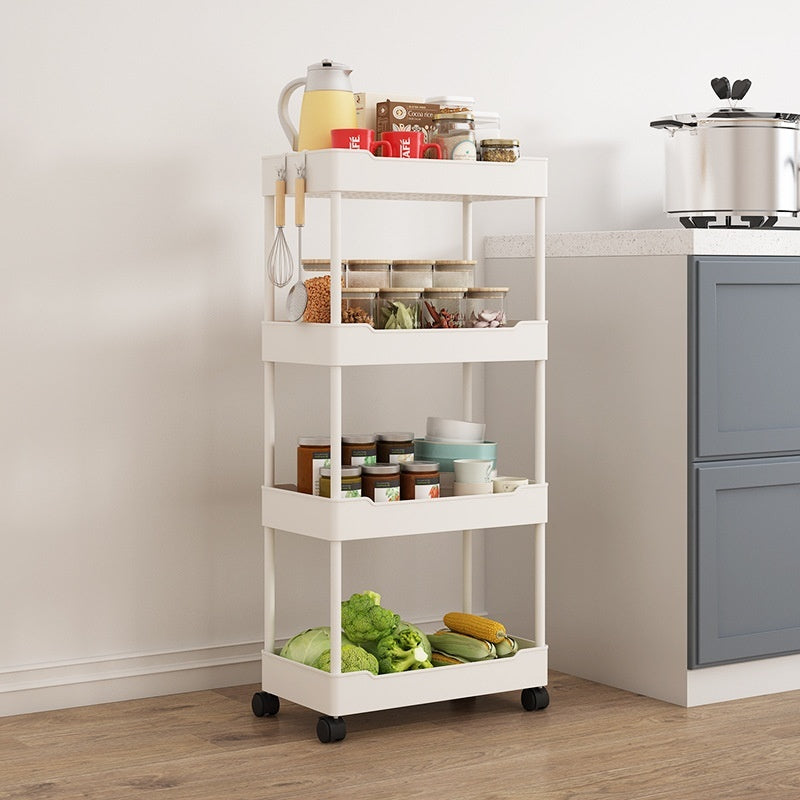 Multi-Story Kitchen Storage Cart | Floor Standing & Space-Saving