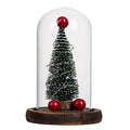 Creative LED Glass Cover Tree Lights | Elegant Holiday Decor