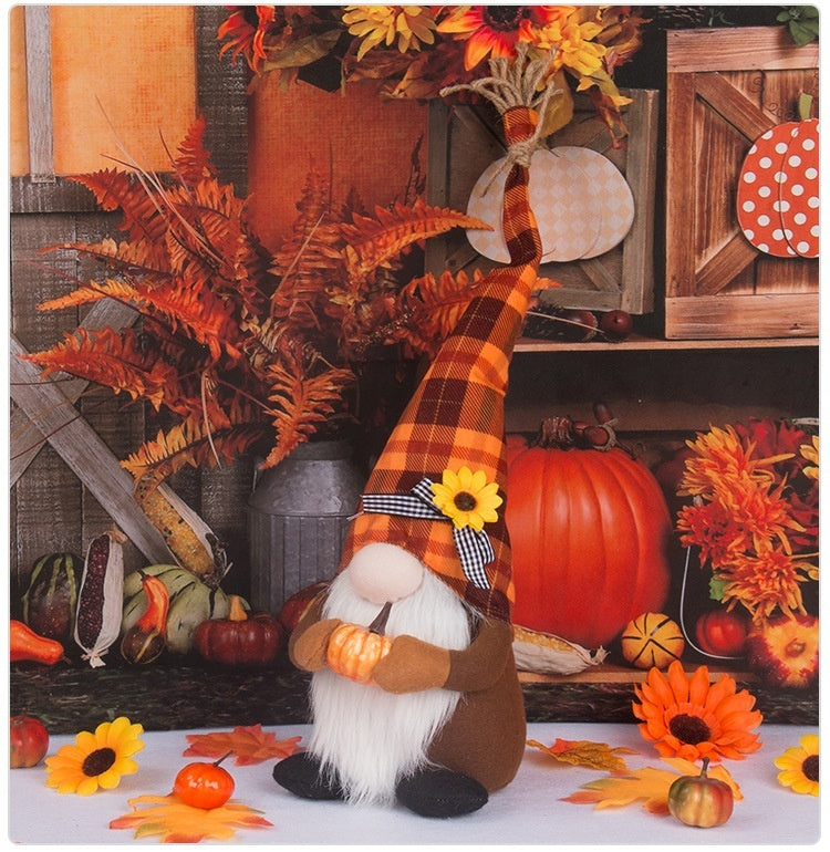 Bring Holiday Cheer with Pumpkin Rudolf Decor