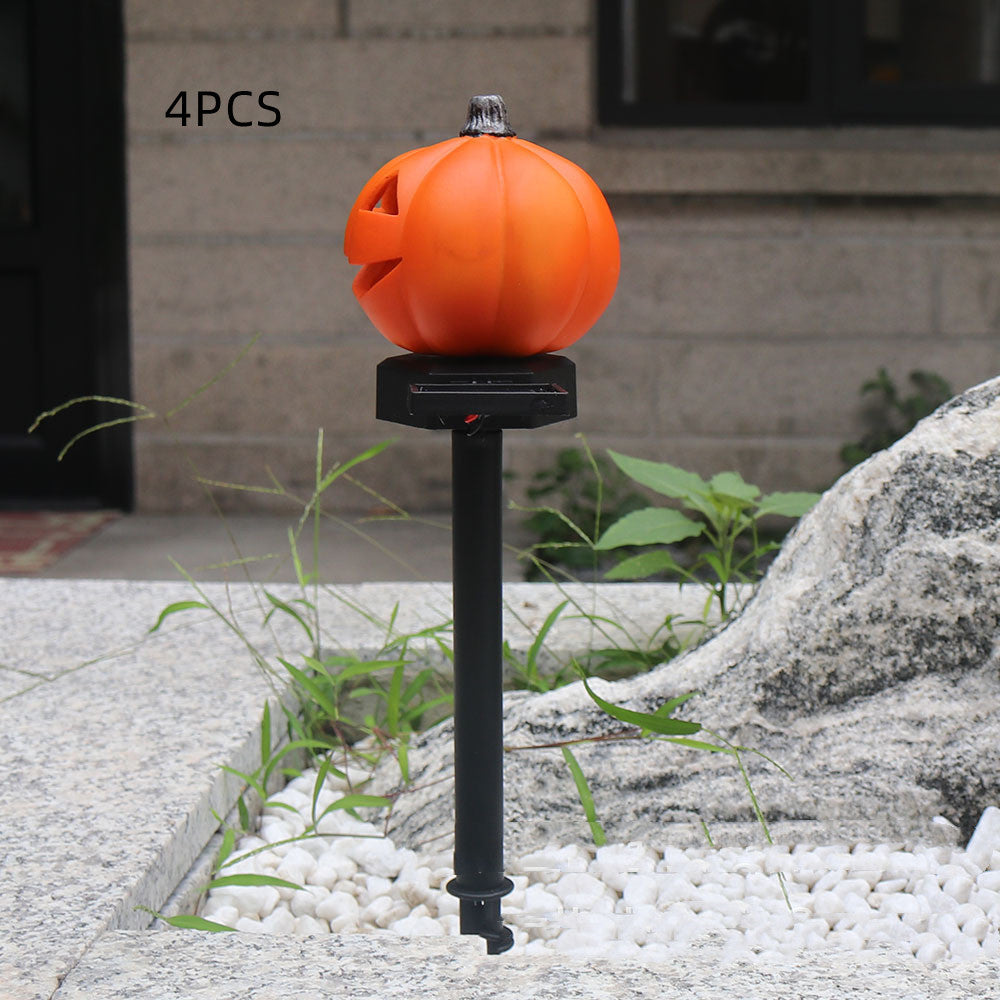 Solar Pumpkin Field Lights | Festive Garden Decor | LED Lighting