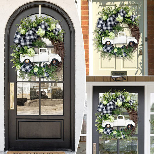 Fall Wreath Venue Props | Front Door Decorations | Seasonal Charm

